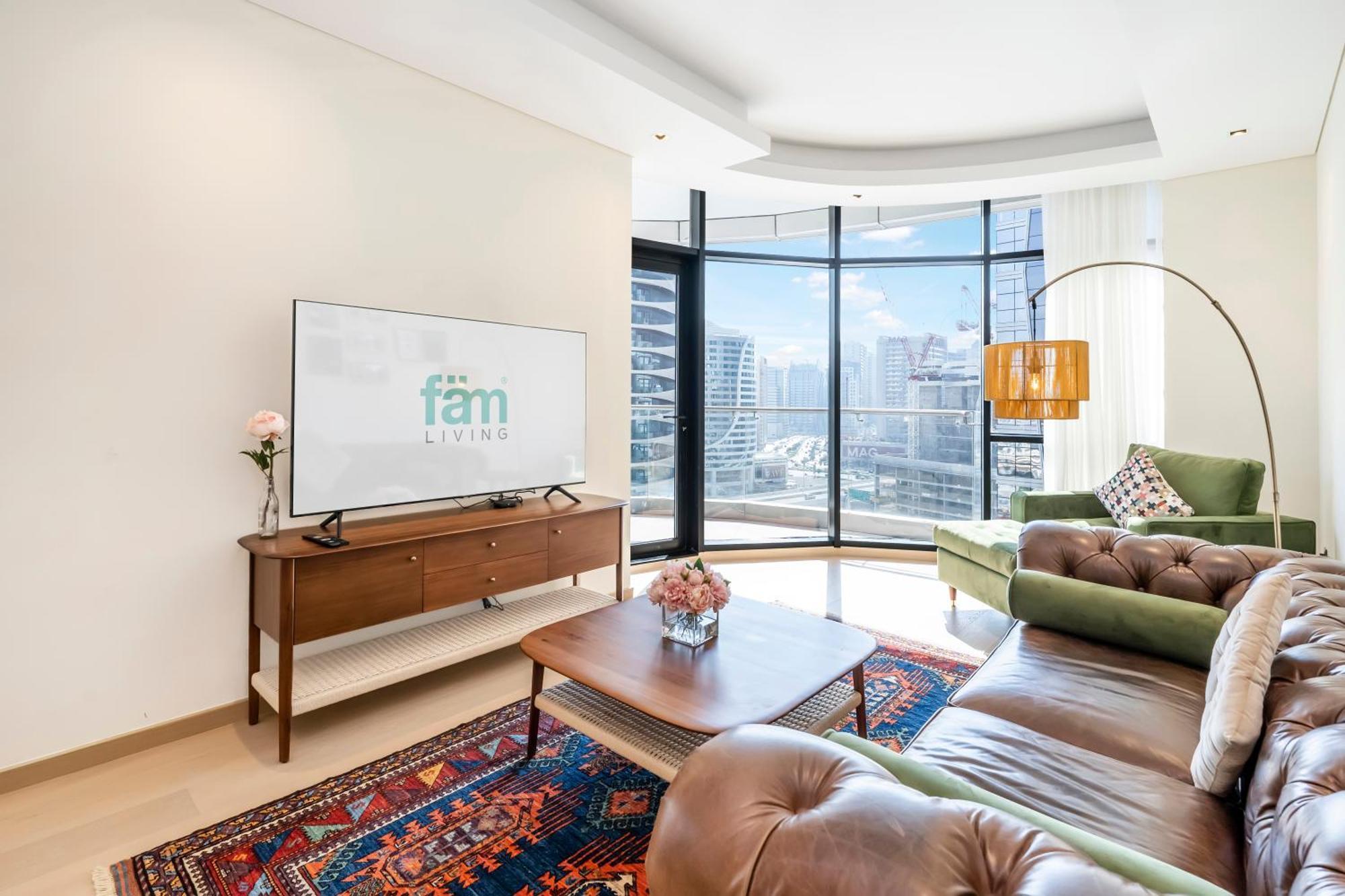 Fam Living - Rp Heights - 3 Mins Walk To Burj Khalifa & Dubai Mall Downtown Dubái Exterior foto